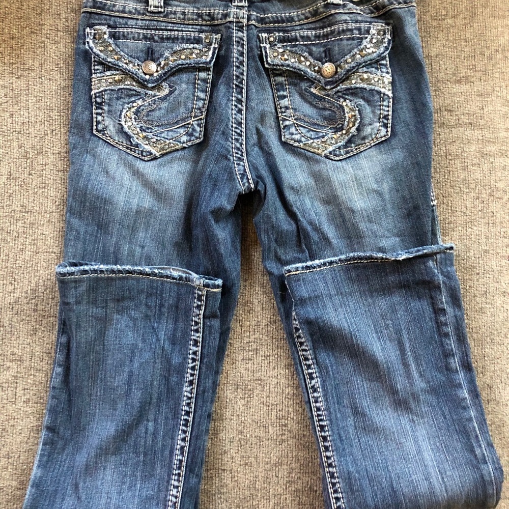 Silver Jeans Suki flap 17” bootcut